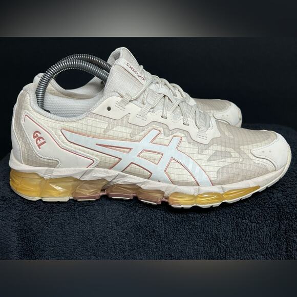 Asics Gel-Quantum 360 6 Birch Rose Gold Running Shoes SIZE 8.5 CLEAN - Picture 2 of 9